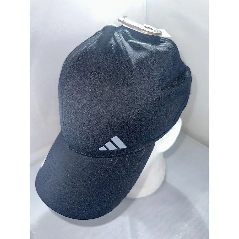 Adidas AEROREADY Womens Fit Baseball Cap Black Performance Hat New NWT - Picture 6 of 9